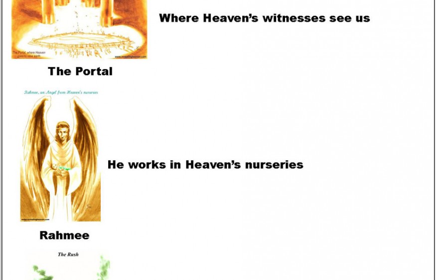 Set of Revealing Heaven Book Illustrations Revealing Heaven