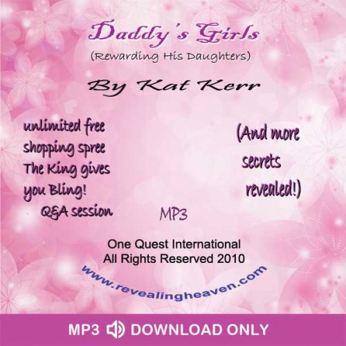 Daddy's Girls Part 1 and 2 Audio MP3 - DOWNLOAD ONLY