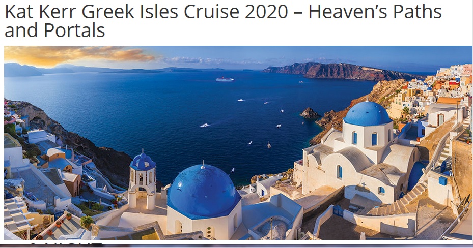 Kat Kerr Greek Isles Cruise 2020