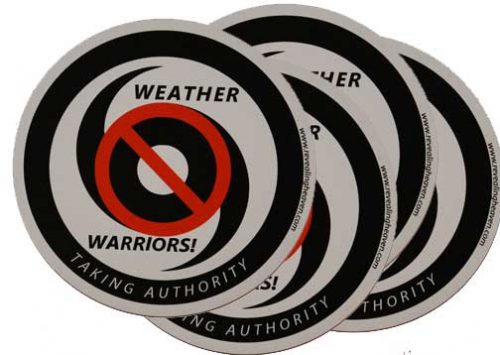 Coasters - Set of 4/Imprinted with Weather Warriors logo